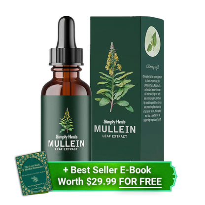100% Pure Mullein Leaf & Chlorophyll Extract